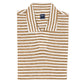 Exclusively for Michael Jondral: "Capri" short-sleeved polo shirt made of linen and cotton