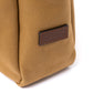 Bag "Dalby Tote" made from cotton canvas and saddle leather