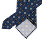 CA Archivio Storico: Striped Tie "Francobolli Misti" made of pure Silk - hand-rolled