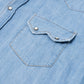 Exclusively for Michael Jondral:  Shirt "Italian Western" made of Japanese Cotton-Denim - Linea Passion