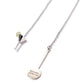 Buttonhole Chain "Martini Cocktail" in Sterling Silver - handmade