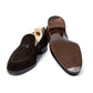 Loafer "X-Croc" made of dark brown suede - pure handwork