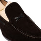 Loafer "X-Croc" made of dark brown suede - pure handwork