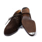 Bootee "New Hand-Stitch Chukka" made of dark brown suede - pure handwork