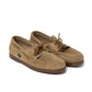 Boat shoe "Barth" in sand-brown suede