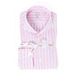 Striped Shirt "Principe Sartoriale" made of Cotton and Linen - Handmade