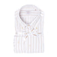 Striped "Sartoriale Sportiva" shirt made of cotton and linen - handmade