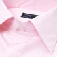 Pink Tuxedo Shirt "Festa Colorata" made from Alumo Cotton Poplin - Collo Napoli