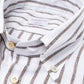 Striped Shirt "Sartoriale Sportiva" made of Cotton and Linen - Handmade