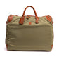 Travel Bag  "Soft Traveller" made of Felisi nylon and saddle leather - Handcrafted