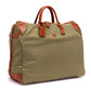 Travel Bag  "Soft Traveller" made of Felisi nylon and saddle leather - Handcrafted