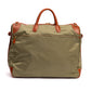 Travel Bag  "Soft Traveller" made of Felisi nylon and saddle leather - Handcrafted