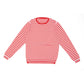 Crew-Neck Sweater "Somerset Stripe" made of pure Cotton
