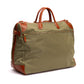 Travel Bag  "Soft Traveller" made of Felisi nylon and saddle leather - Handcrafted