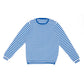 Crew-Neck Sweater "Somerset Stripe" made of pure Cotton