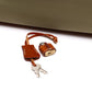 Travel Bag  "Soft Traveller" made of Felisi nylon and saddle leather - Handcrafted