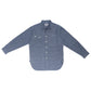 Shirt "Cigar-Shirt" made from Japanese Cotton Chambray - Japanese Item