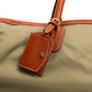 Travel Bag  "Soft Traveller" made of Felisi nylon and saddle leather - Handcrafted
