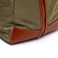 Travel Bag  "Soft Traveller" made of Felisi nylon and saddle leather - Handcrafted