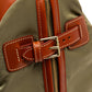 Travel Bag  "Soft Traveller" made of Felisi nylon and saddle leather - Handcrafted