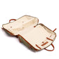 Travel Bag  "Soft Traveller" made of Felisi nylon and saddle leather - Handcrafted
