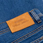 "Luxury Denim" jeans made from a soft cotton blend—handcrafted
