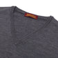 V-Neck Sweater made from fine Merino Wool - 12 Gauge Merino Extrafine