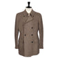 Peacoat "Spina Lusso" made of Pure Cashmere—Entirely Handcrafted
