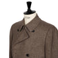 Peacoat "Spina Lusso" made of Pure Cashmere—Entirely Handcrafted