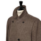 Peacoat "Spina Lusso" made of Pure Cashmere—Entirely Handcrafted