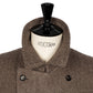 Peacoat "Spina Lusso" made of Pure Cashmere—Entirely Handcrafted