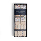 Suspenders "Summer Flowers" made from pure Silk with Buttons