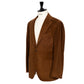 Suit "Velluto Lusso" Made of Cotton and Wool—Entirely Handcrafted