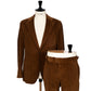 Suit "Velluto Lusso" Made of Cotton and Wool—Entirely Handcrafted