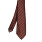 Tie "Patterned Stripes" made of pure Silk - Seven Fold