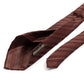 Tie "Patterned Stripes" made of pure Silk - Seven Fold