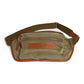 Bag "Combi-Bag" made from Felisi Nylon and Saddle Leather - handmade