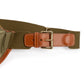Bag "Combi-Bag" made from Felisi Nylon and Saddle Leather - handmade