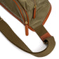 Bag "Combi-Bag" made from Felisi Nylon and Saddle Leather - handmade