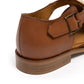 Sandal "Franck" made of Calfskin and Raffia