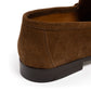 Il Mocassino x MJ: Horsebit Loafer "Via Condotti" made of Medium Brown Calf Suede