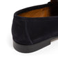 Il Mocassino x MJ: Horsebit Loafer "Via Condotti" made of Dark Blue Calf Suede