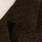 Coat "FOU FOU II" made of Japanese Chevron Tweed - Japanese Item