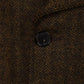 Coat "FOU FOU II" made of Japanese Chevron Tweed - Japanese Item