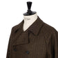 Coat "FOU FOU II" made of Japanese Chevron Tweed - Japanese Item