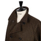 Coat "FOU FOU II" made of Japanese Chevron Tweed - Japanese Item