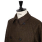 Coat "FOU FOU II" made of Japanese Chevron Tweed - Japanese Item