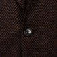 Jacket "Spina di Pesce Grosso" made of pure Cashmere—entirely handcrafted
