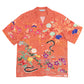 Nipoaloha x MJ: Aloha Shirt "Eels & Flowers" made of Cupro and Silk - Japanese Item