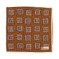Handkerchief "Taglio Smeraldo" made of pure Linen - hand-rolled